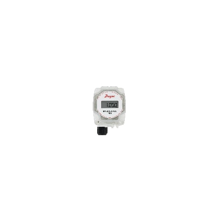 Dwyer Instruments Differenitial Pressure Transmitter, Xmtr Wmr WLcd MSXP-W12-PA-LCD